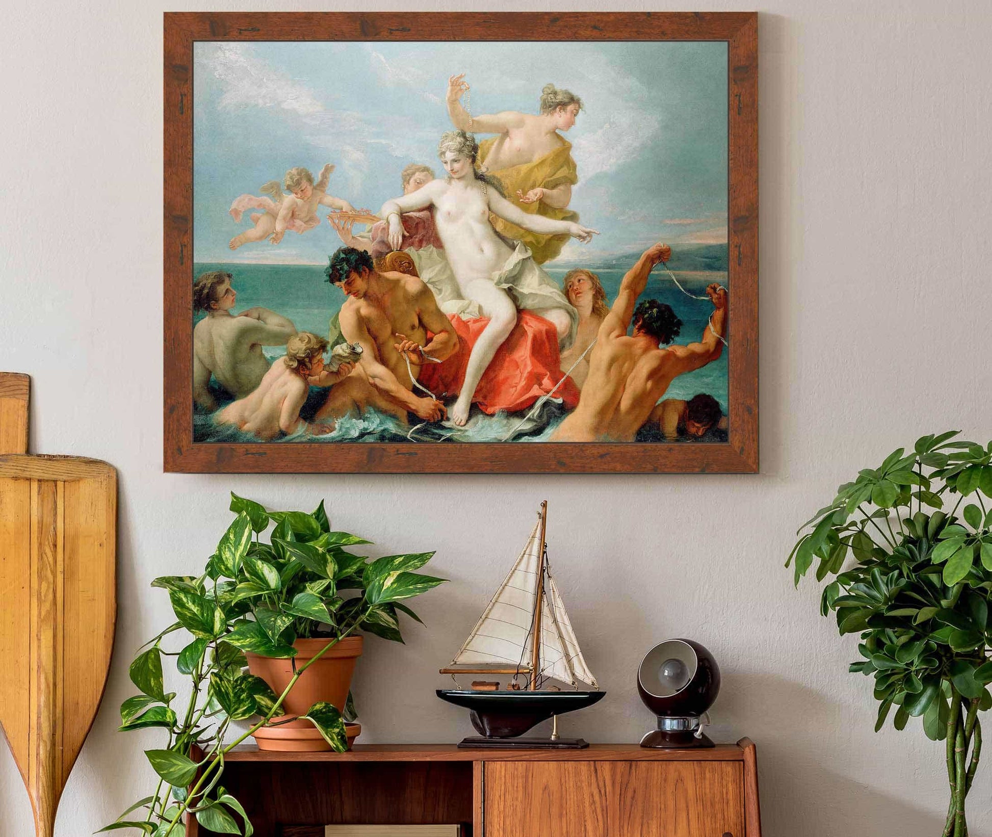 Triumph Of The Marine Venus by Sebastiano Ricci