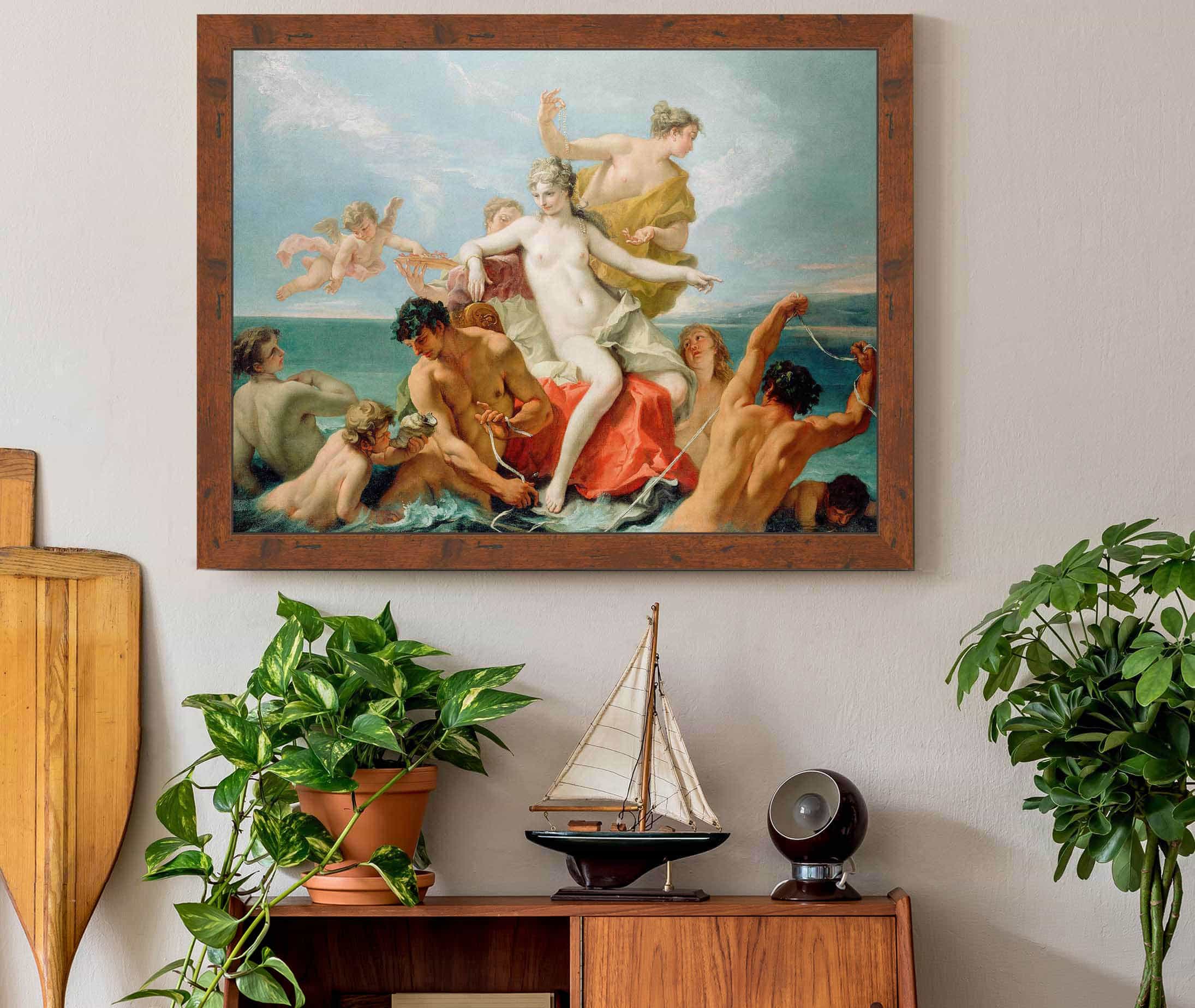 Triumph Of The Marine Venus by Sebastiano Ricci