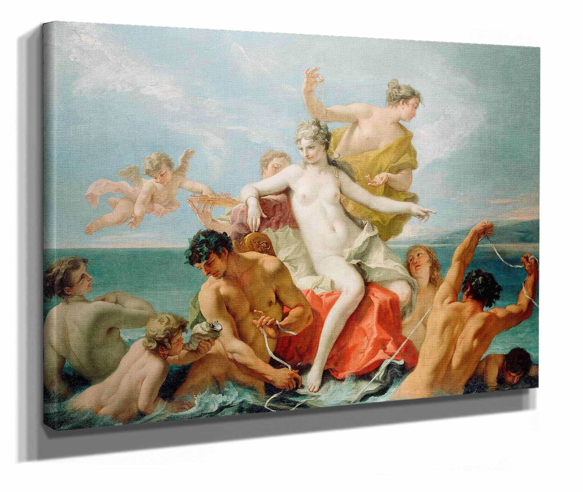 Triumph Of The Marine Venus by Sebastiano Ricci