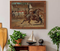 Trotting A Horse by Rosa Bonheur