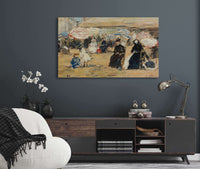 Trouville La Nourrice by Eugene Boudin