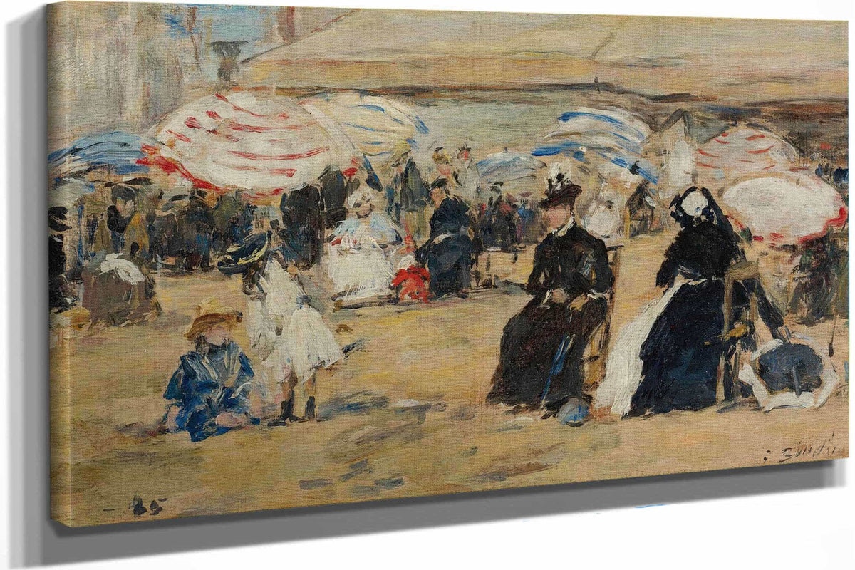Trouville La Nourrice by Eugene Boudin