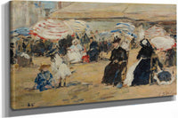 Trouville La Nourrice by Eugene Boudin