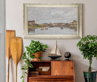 Trouville Le Port by Eugene Boudin