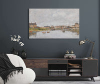 Trouville Le Port by Eugene Boudin