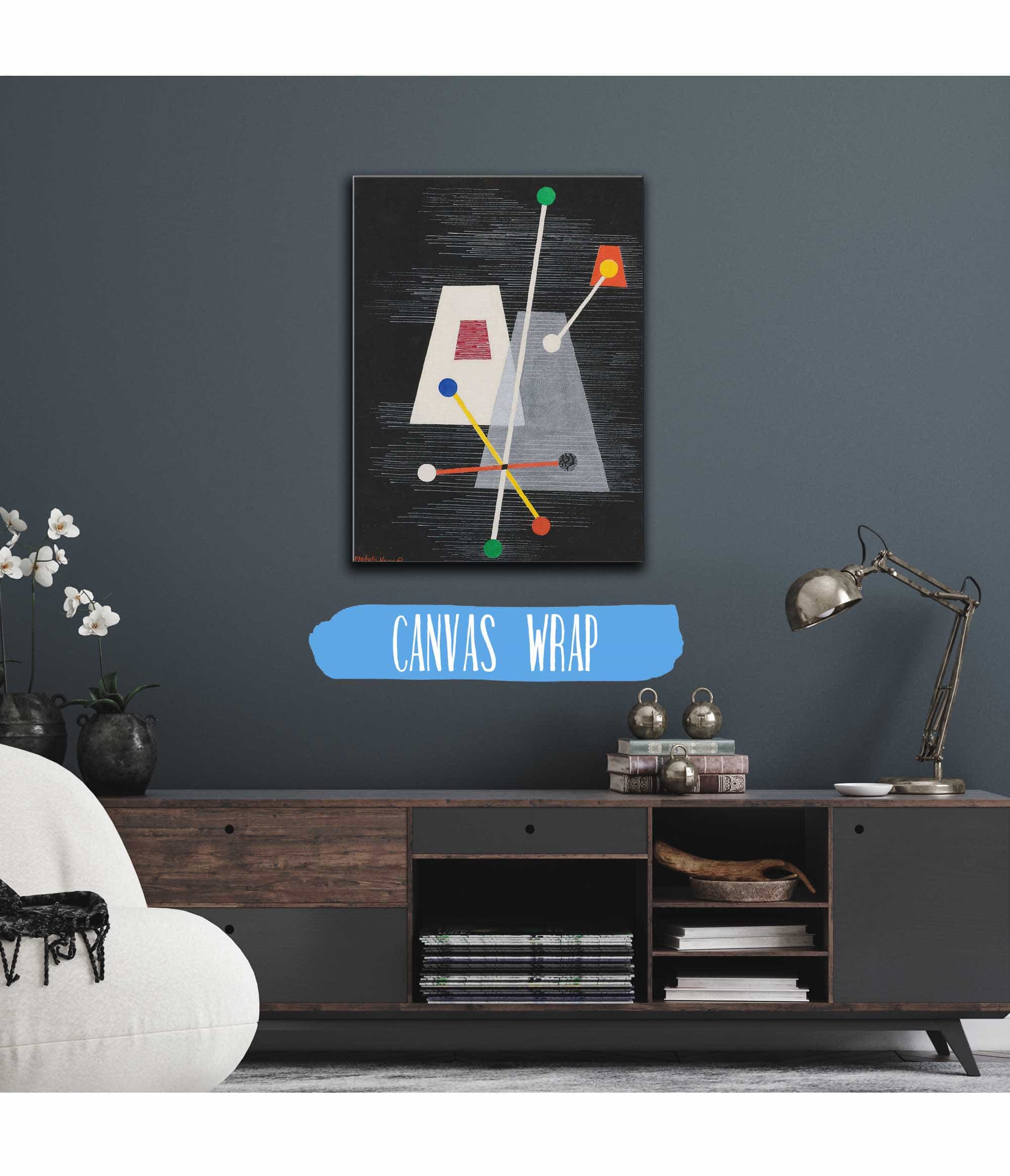 Truncated Pyramids by Laszlo Moholy Nagy