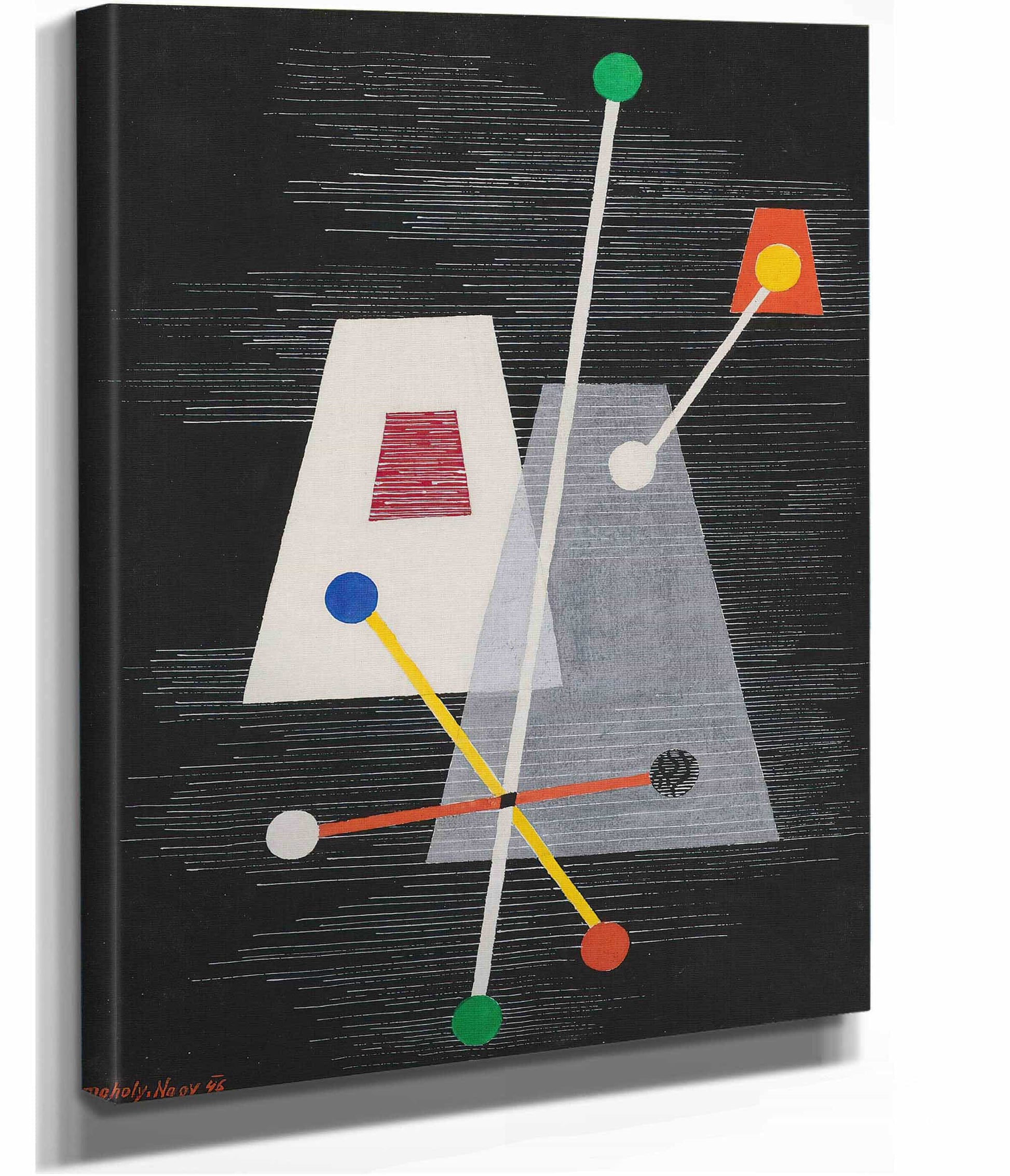 Truncated Pyramids by Laszlo Moholy Nagy