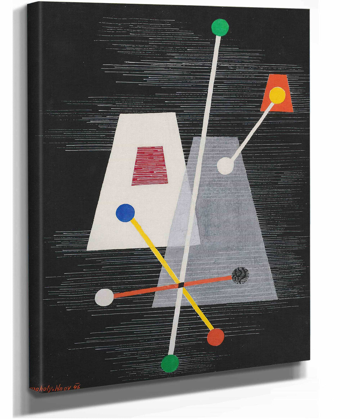 Truncated Pyramids by Laszlo Moholy Nagy