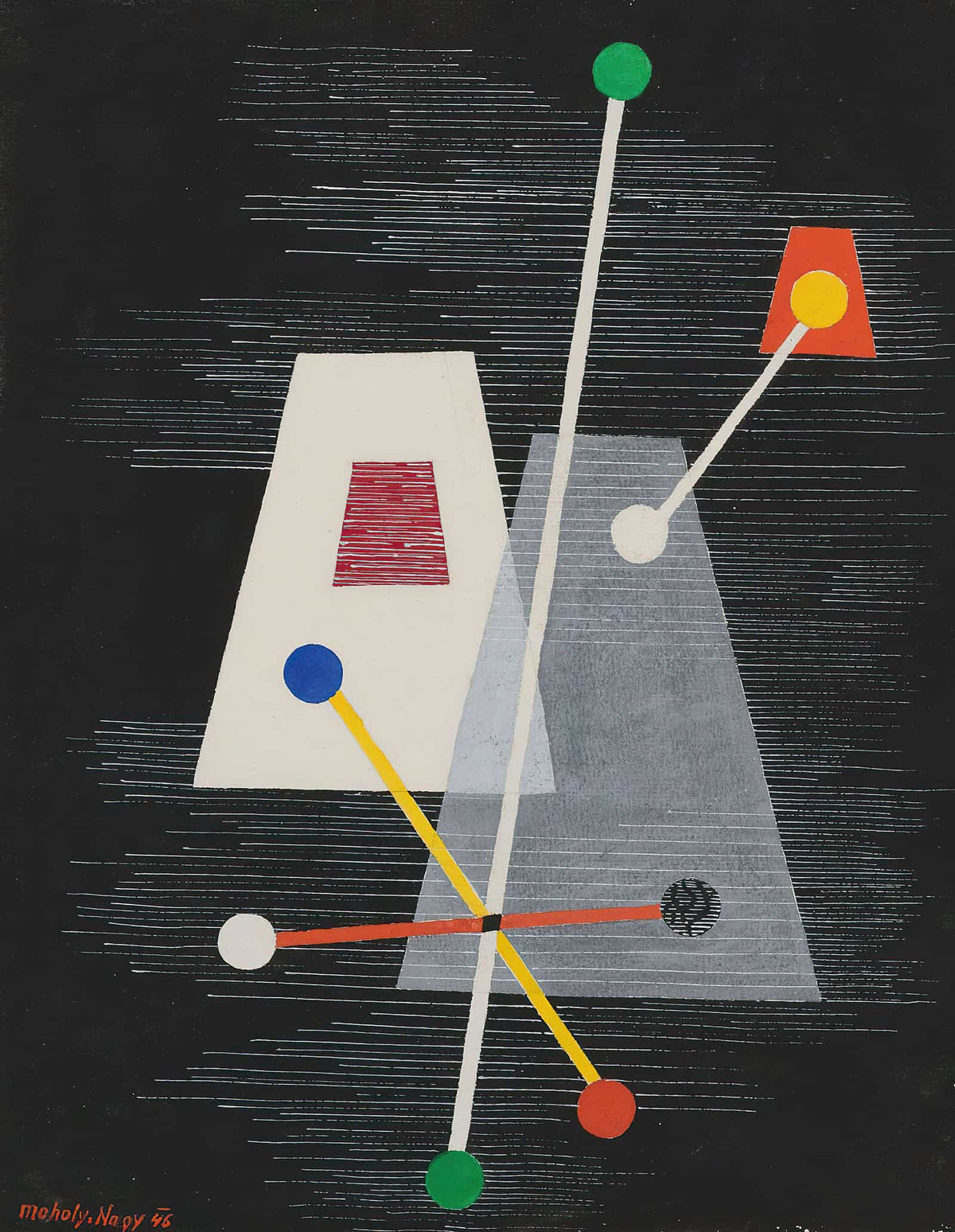 Truncated Pyramids by Laszlo Moholy Nagy