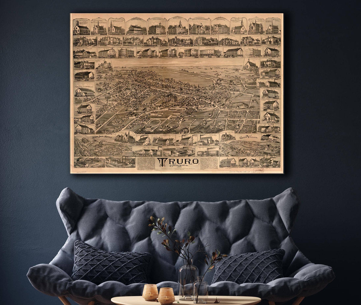 Truro Nova Scotia 1889 State of Canada