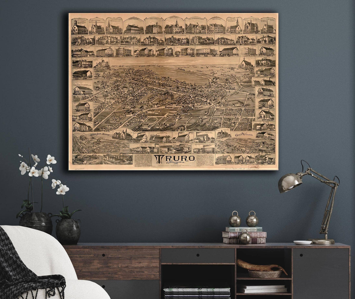 Truro Nova Scotia 1889 State of Canada