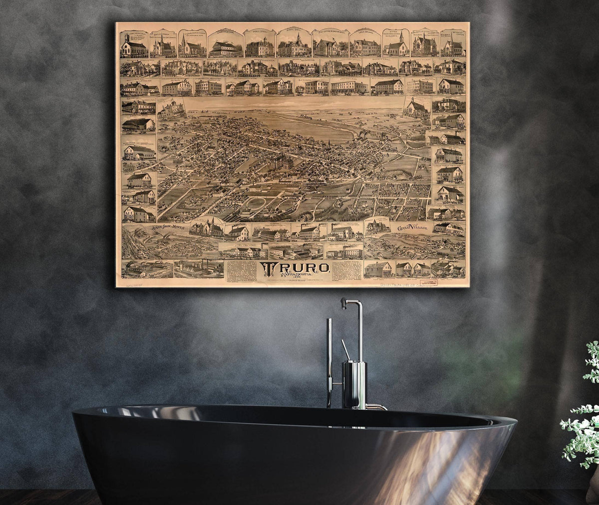 Truro Nova Scotia 1889 State of Canada