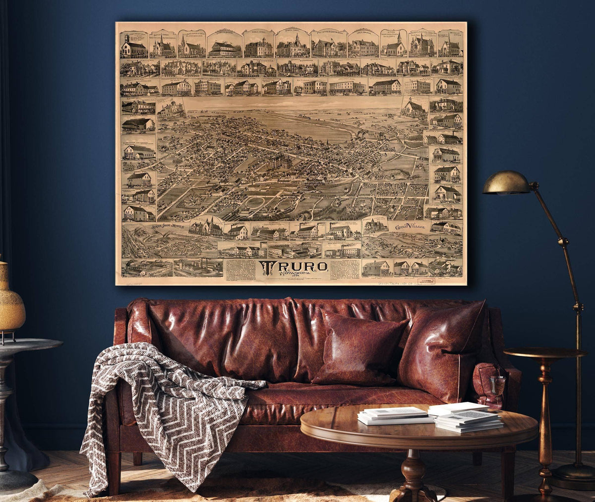 Truro Nova Scotia 1889 State of Canada