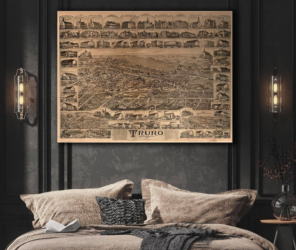 Truro Nova Scotia 1889 State of Canada