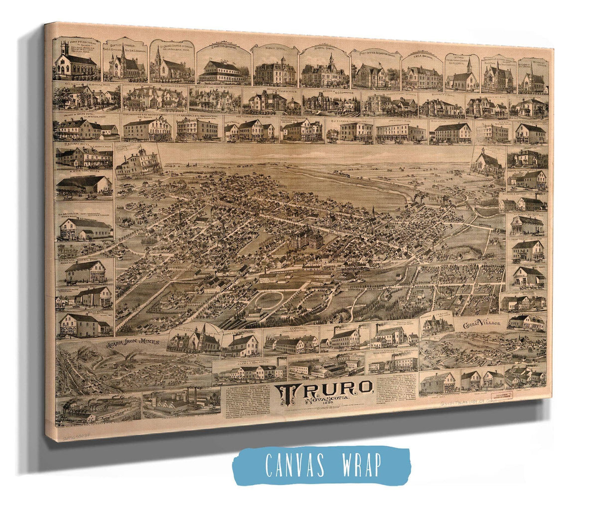 Truro Nova Scotia 1889 State of Canada