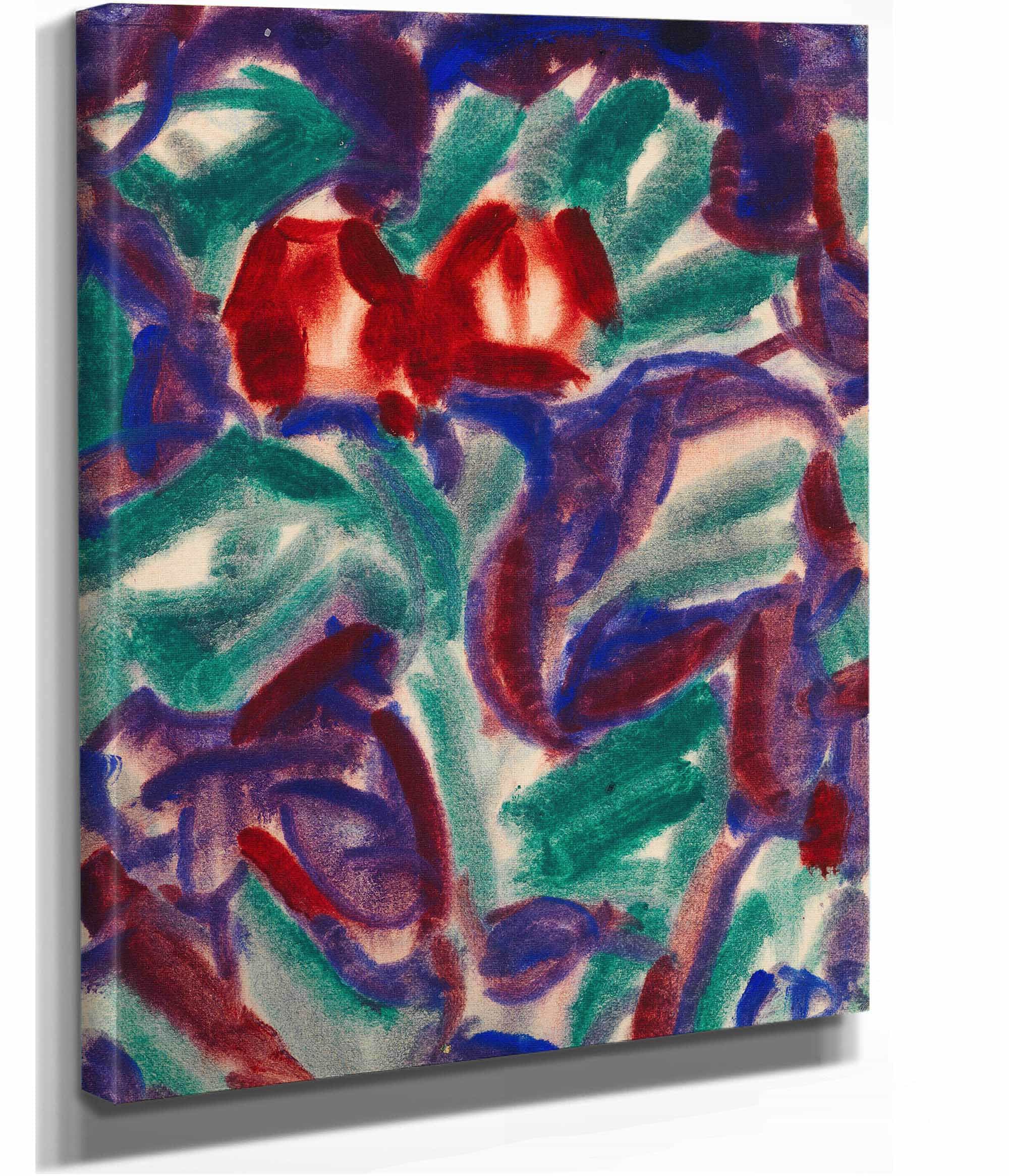 Tulpen by Christian Rohlfs