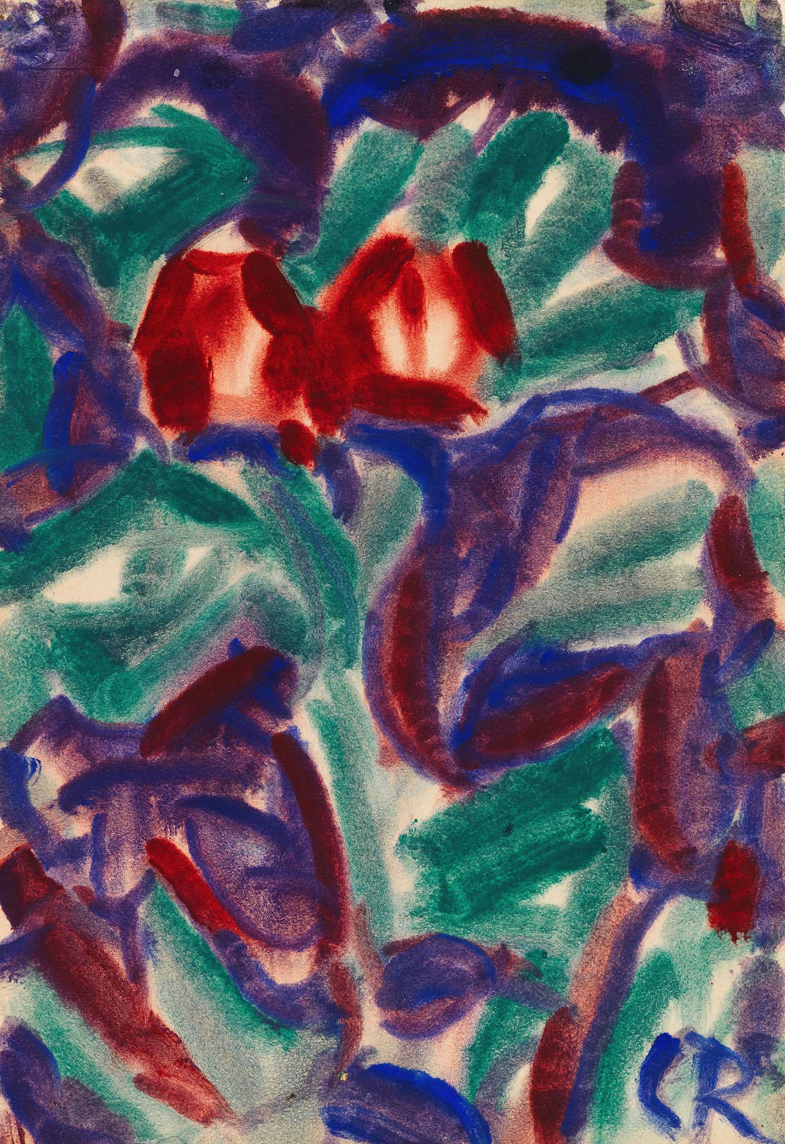 Tulpen by Christian Rohlfs