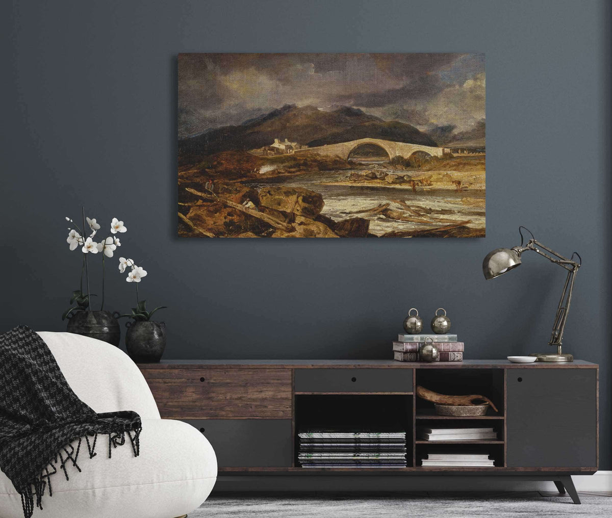 Tummel Bridge Perthshire  by Joseph Mallord William Turner