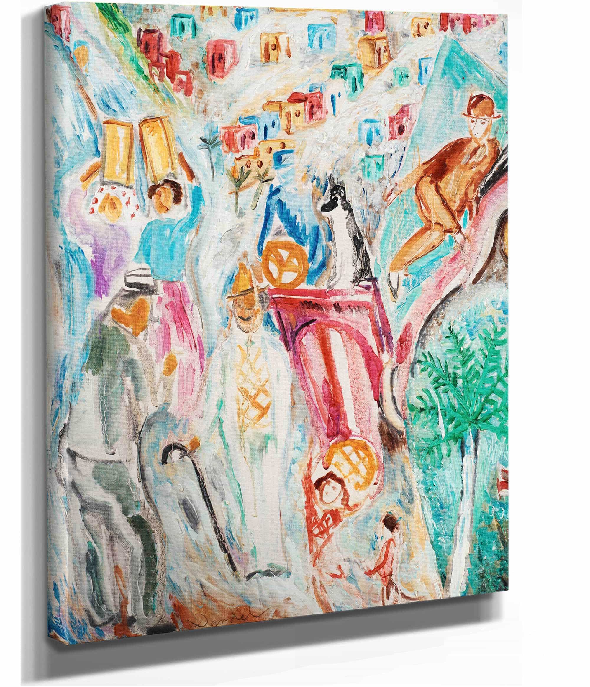 Turisten Pa Teneriffa by Nils Dardel