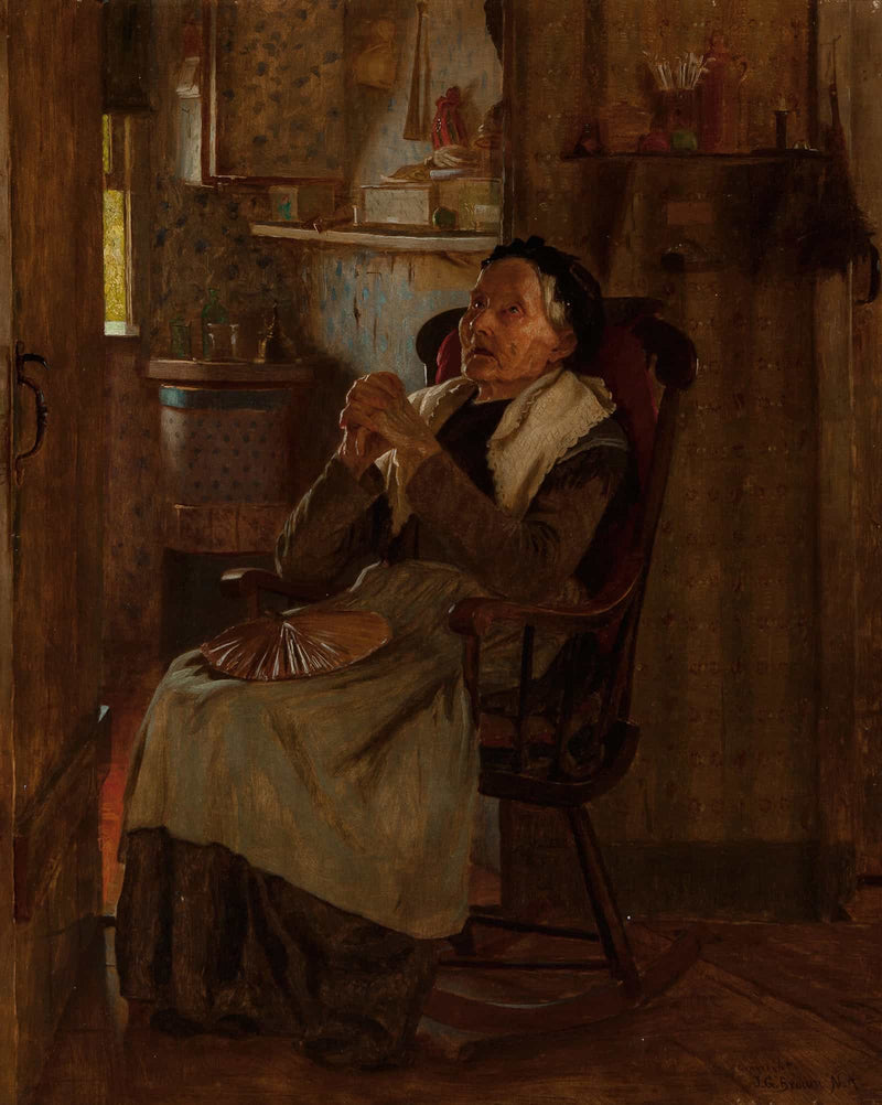 Twas Long Ago by John George Brown