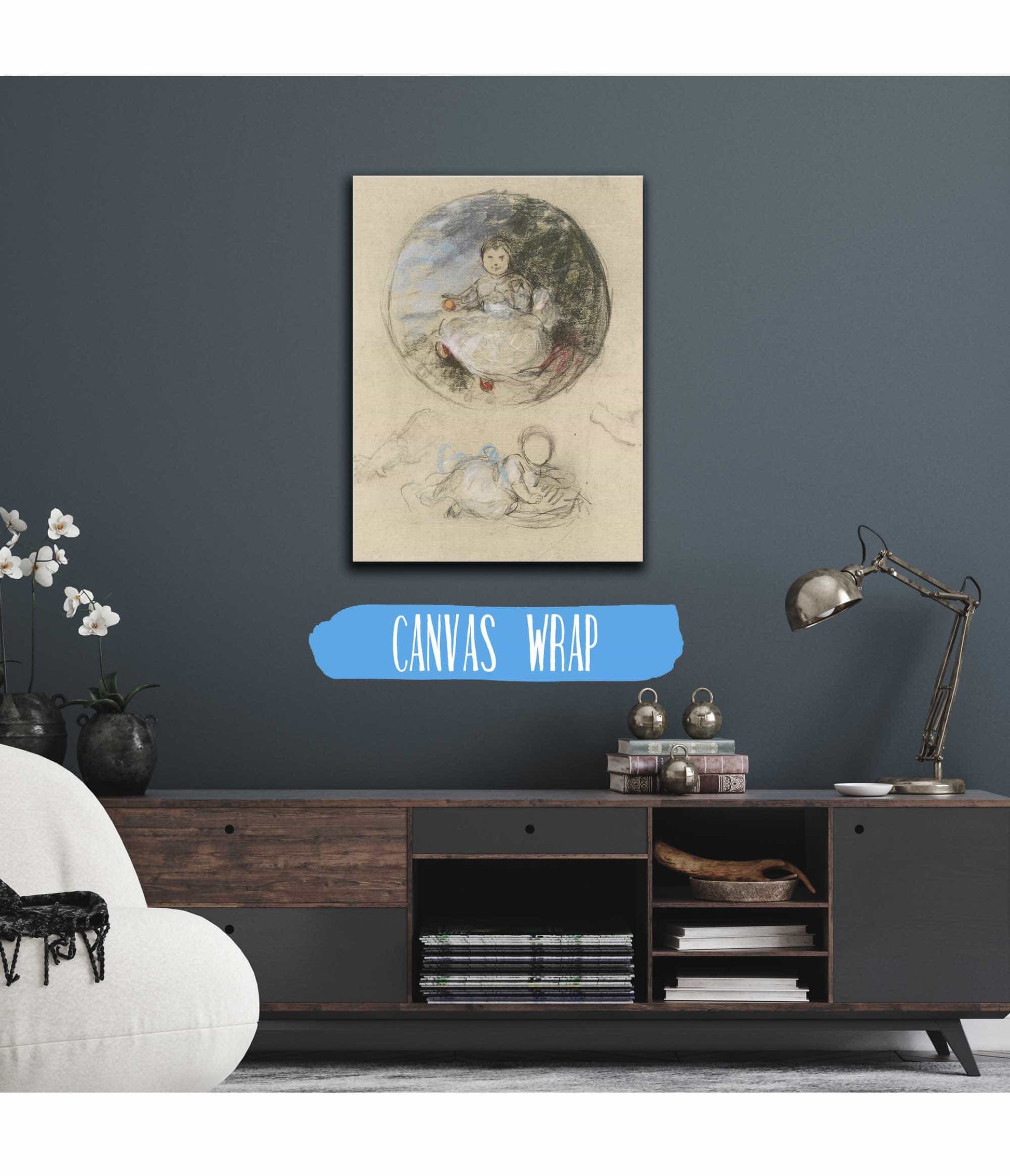 Twee Studies Van Prinses Juliana by Therese Schwartze