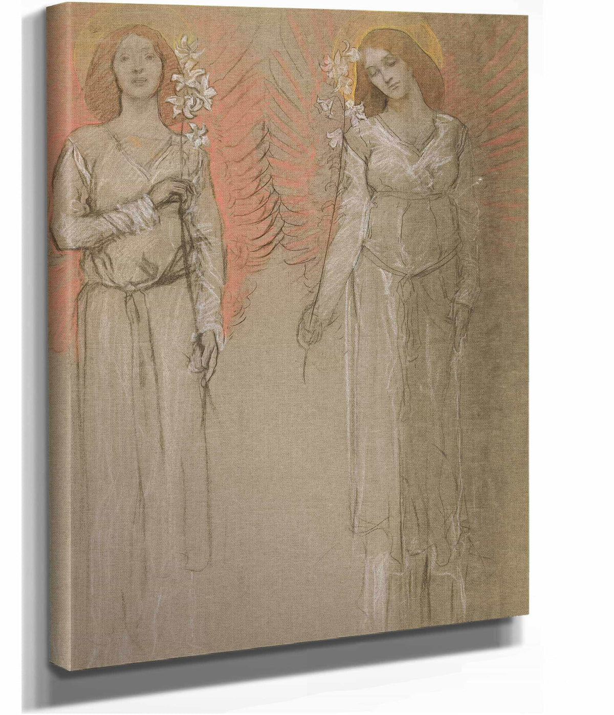Two Angels by Edwin Austin Abbey