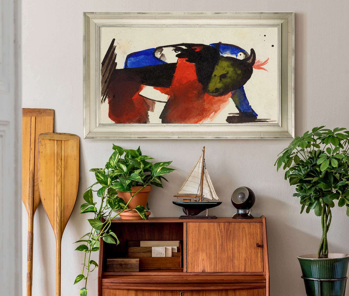 Two Animals by Franz Marc