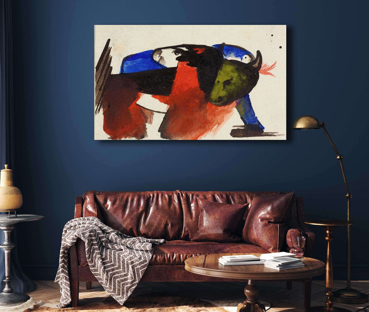 Two Animals by Franz Marc