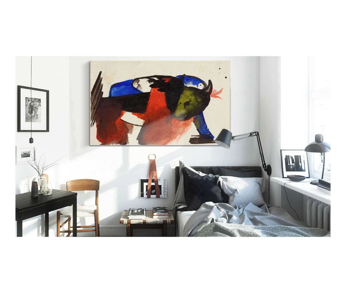 Two Animals by Franz Marc