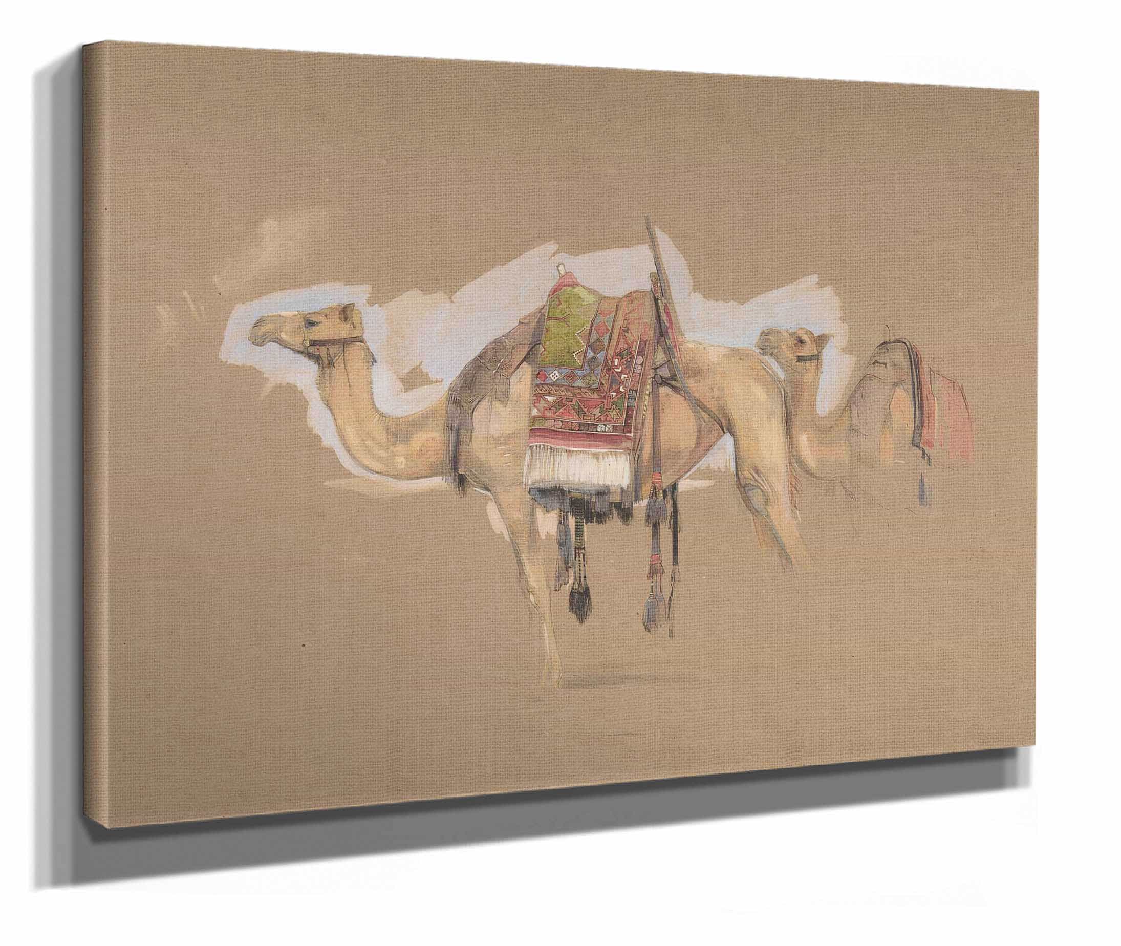 Two Camels by John Frederick Lewis