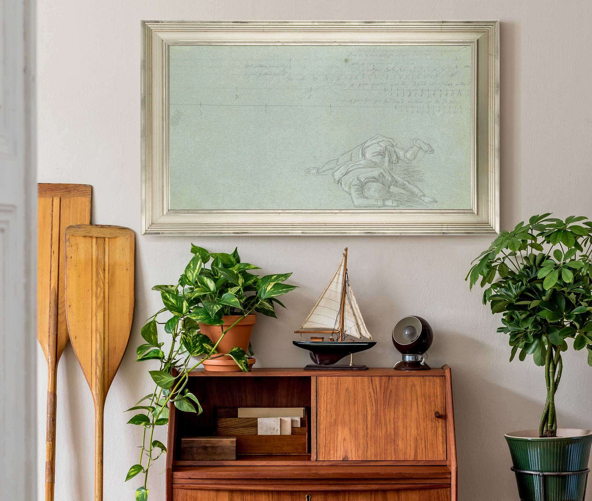 Two Dead Figures   by John Singleton Copley