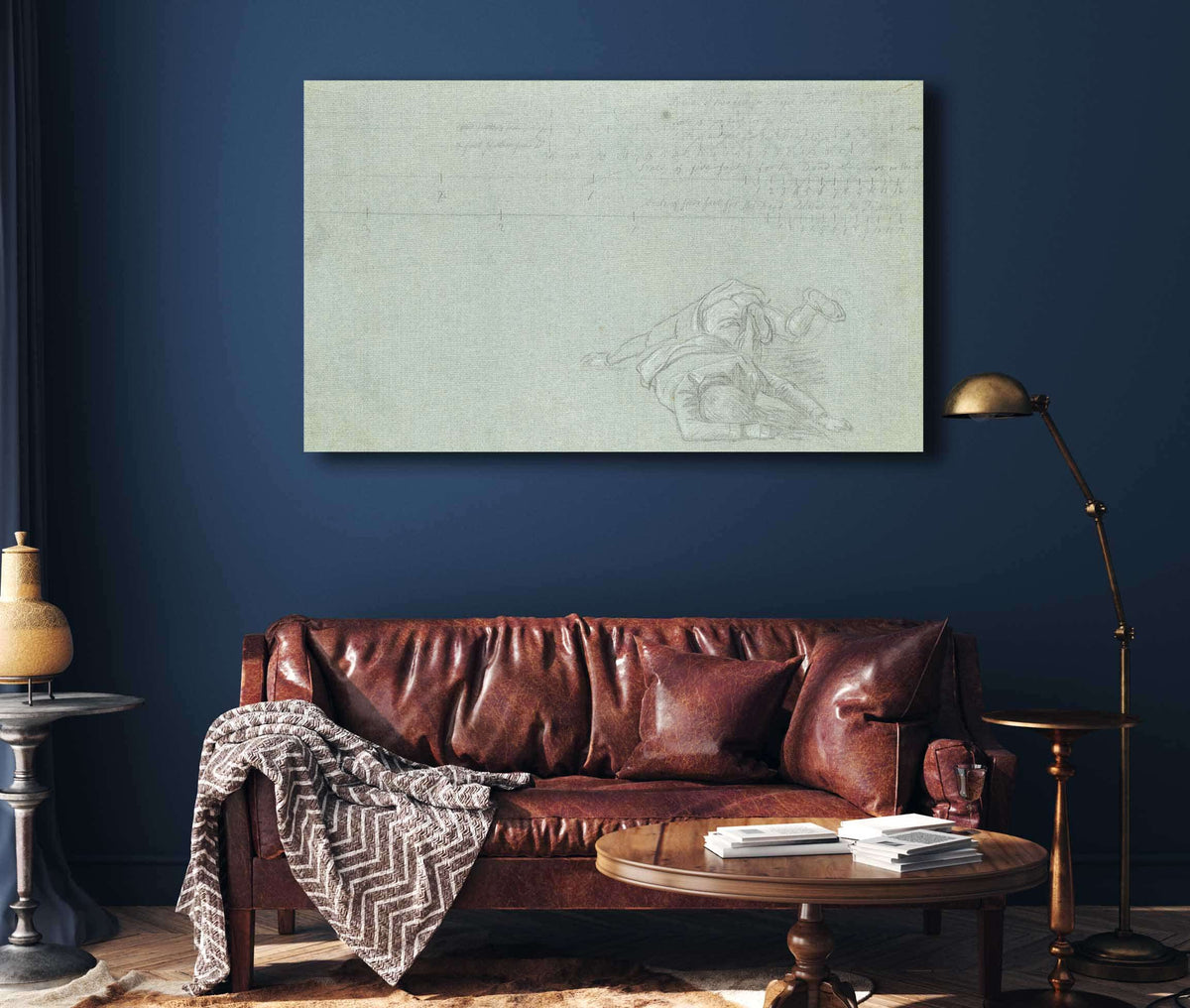 Two Dead Figures   by John Singleton Copley