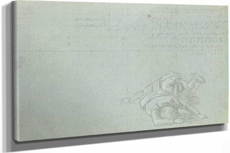 Two Dead Figures   by John Singleton Copley