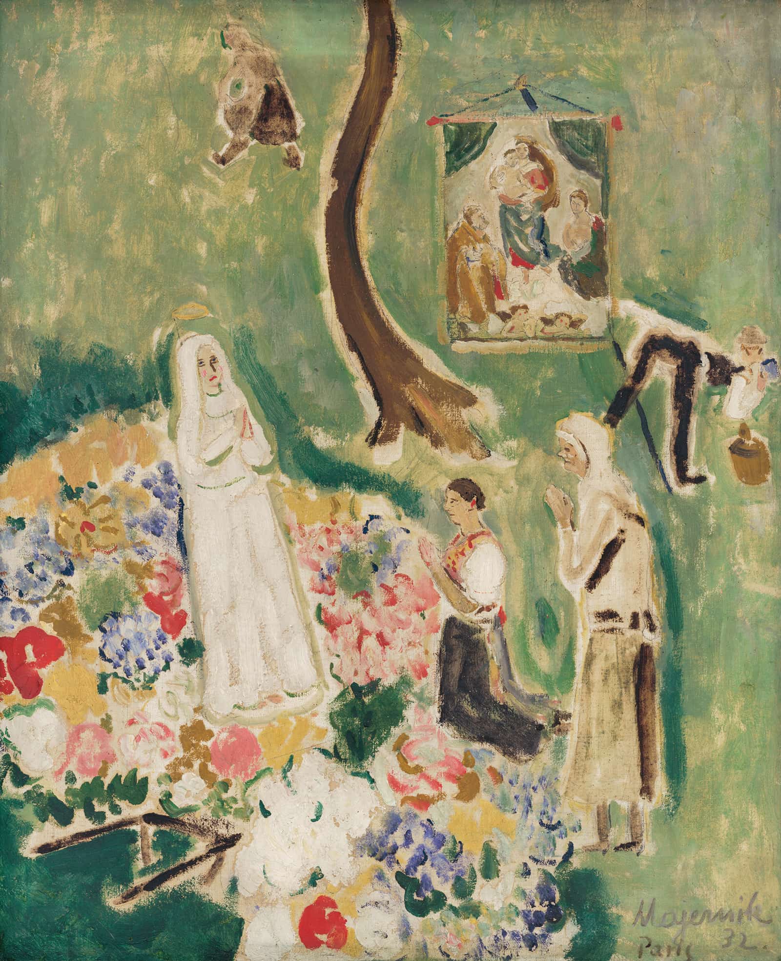 Two Madonnas by Cyprian Majernik