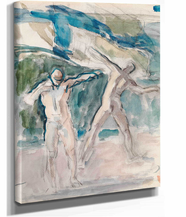 Two Men  by Magnus Enckell