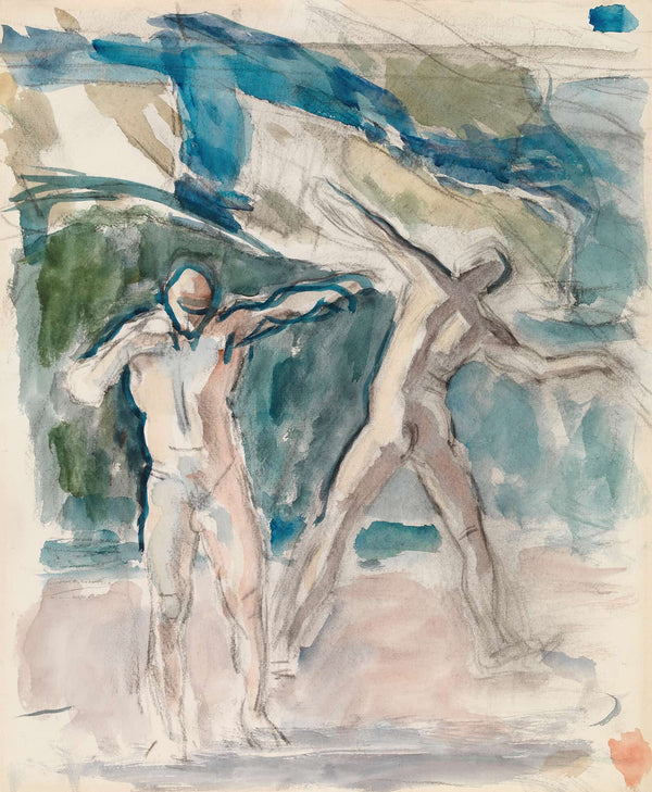 Two Men  by Magnus Enckell
