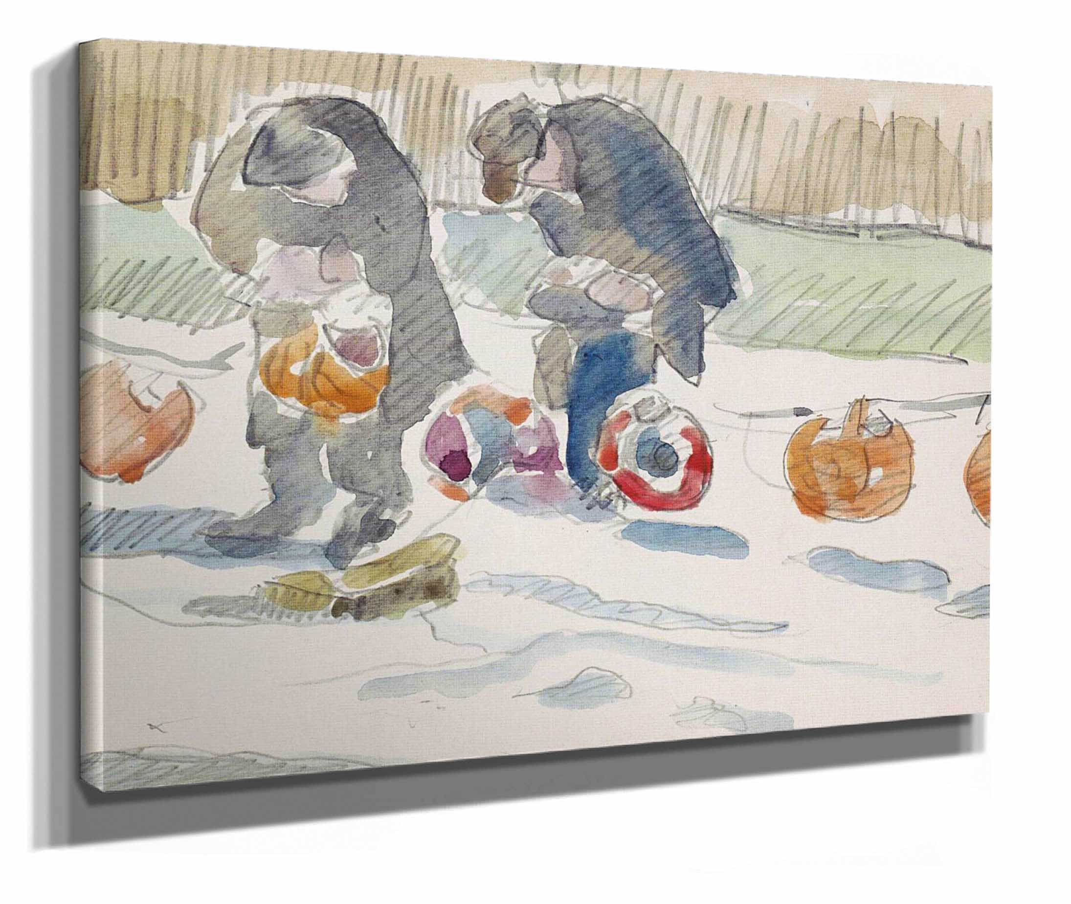 Two Men On A Street by Reijer Stolk