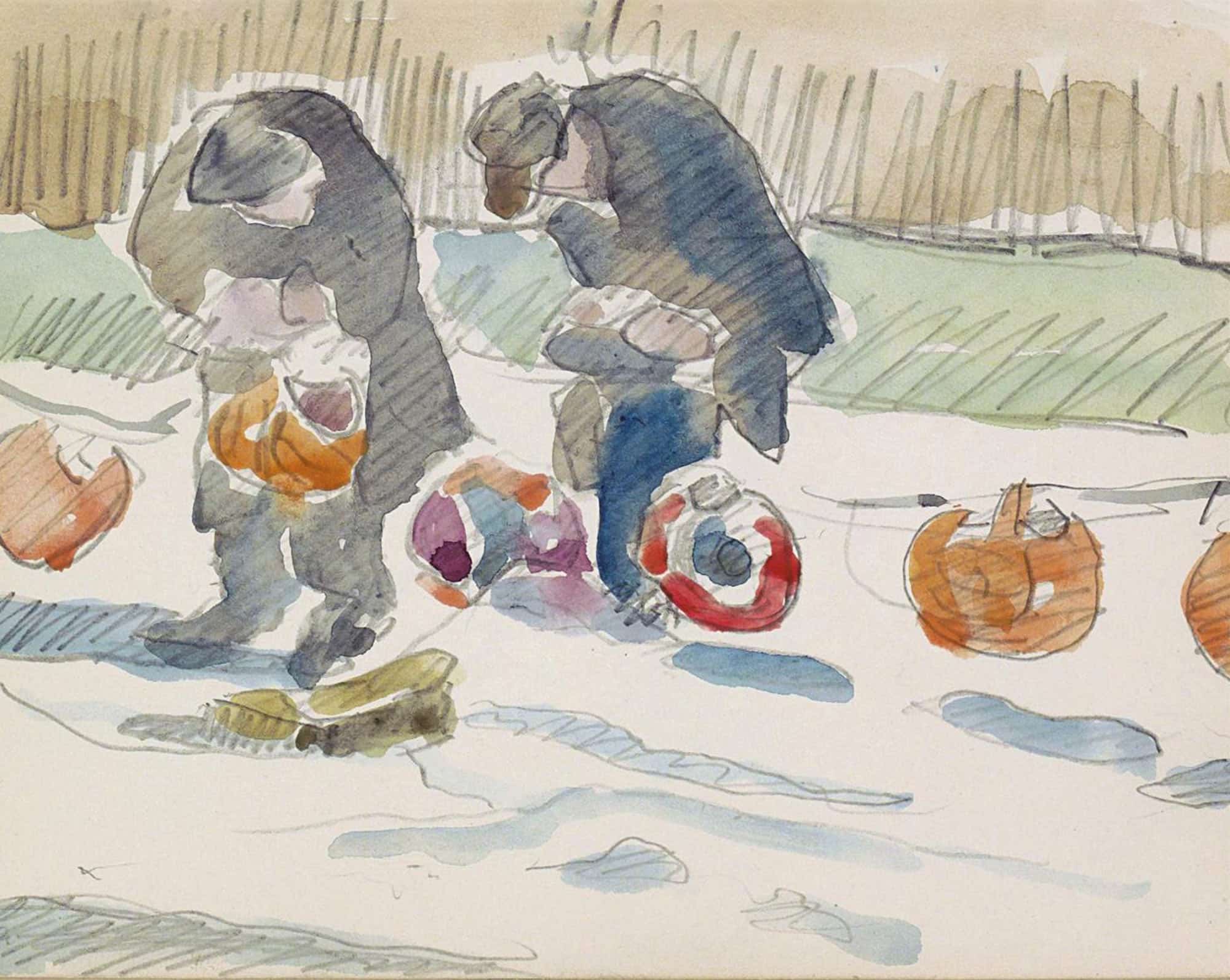 Two Men On A Street by Reijer Stolk