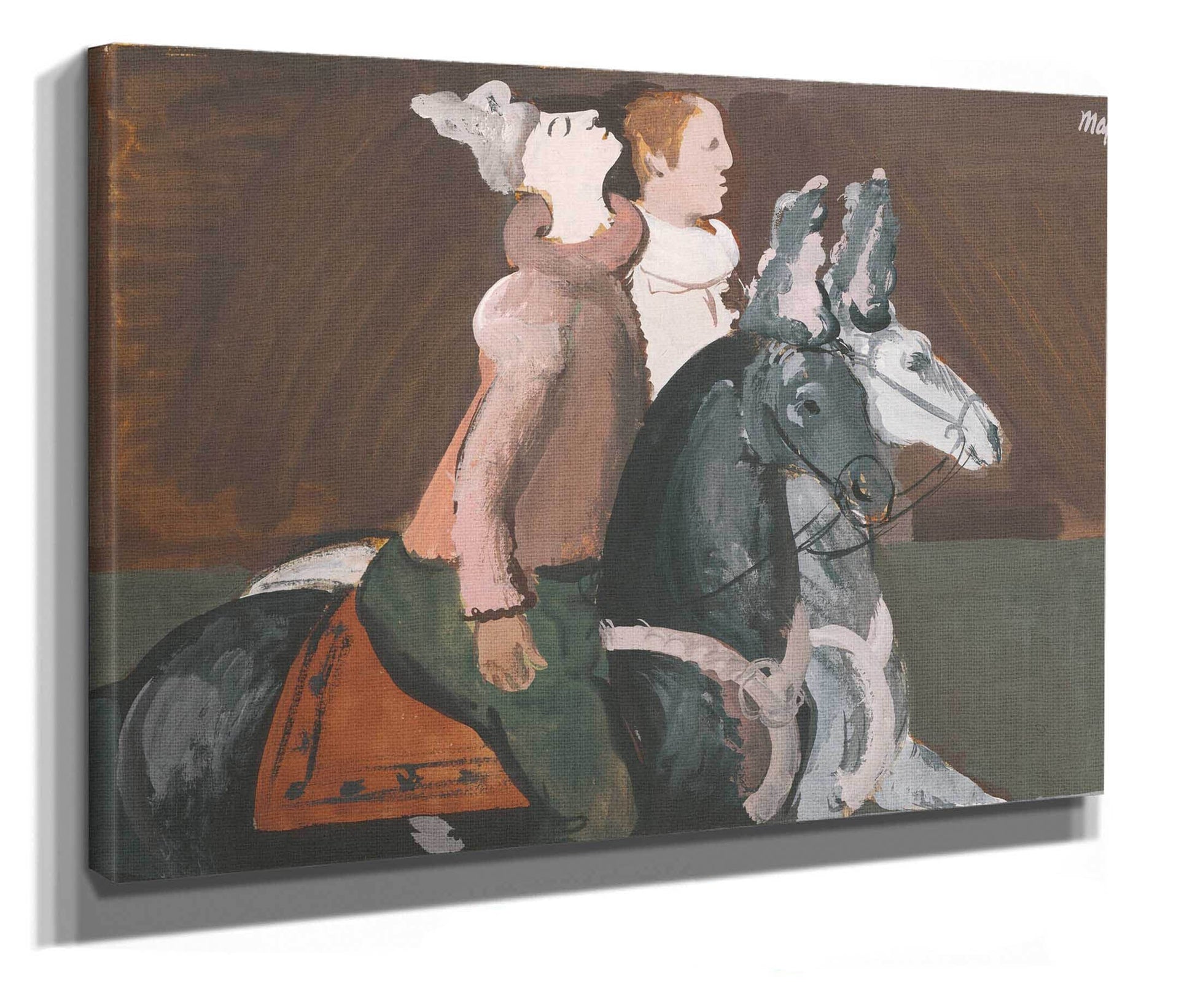 Two Riders by Cyprian Majernik