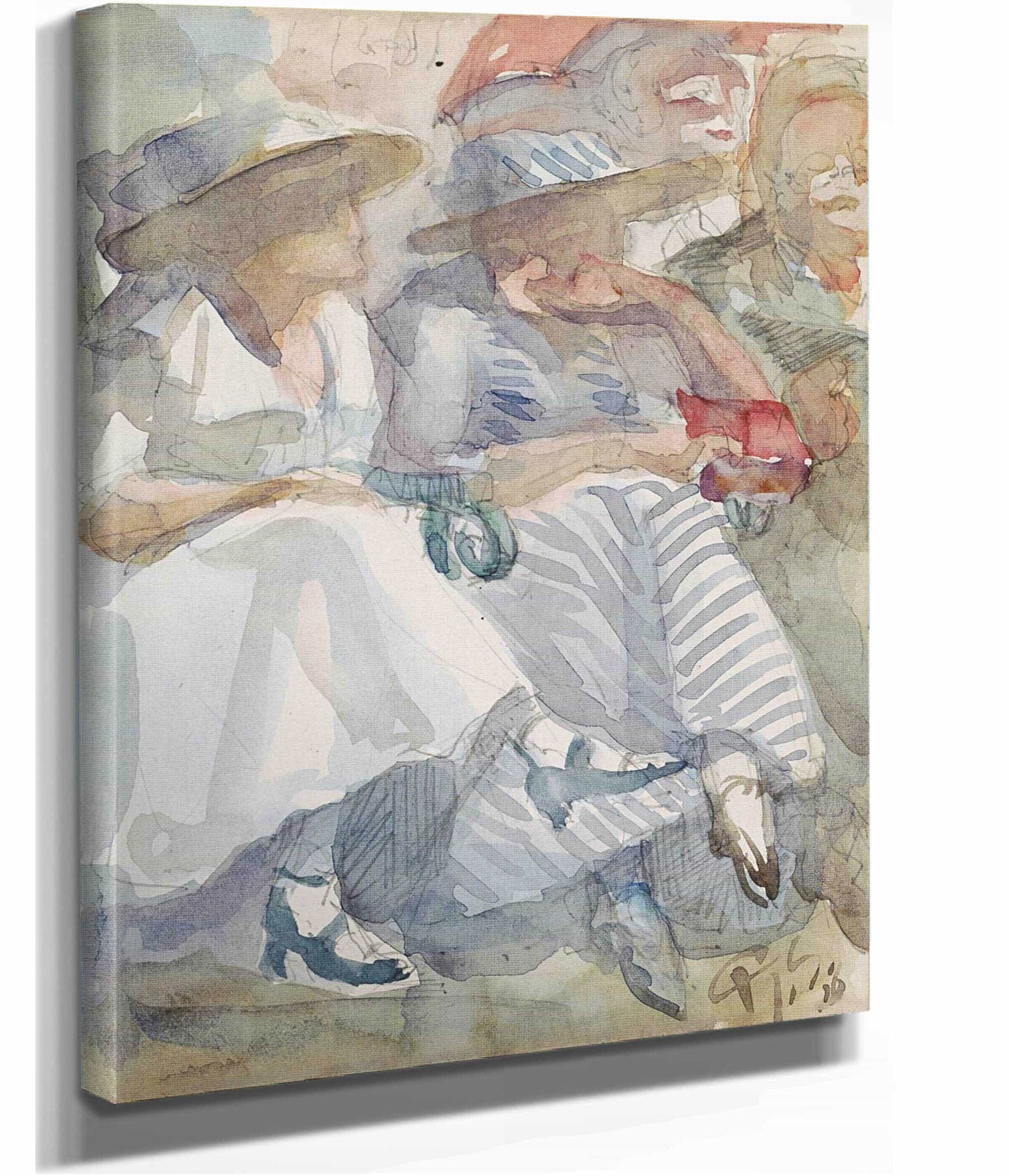 Two Seated Women In The Front Row In An Audience by Reijer Stolk