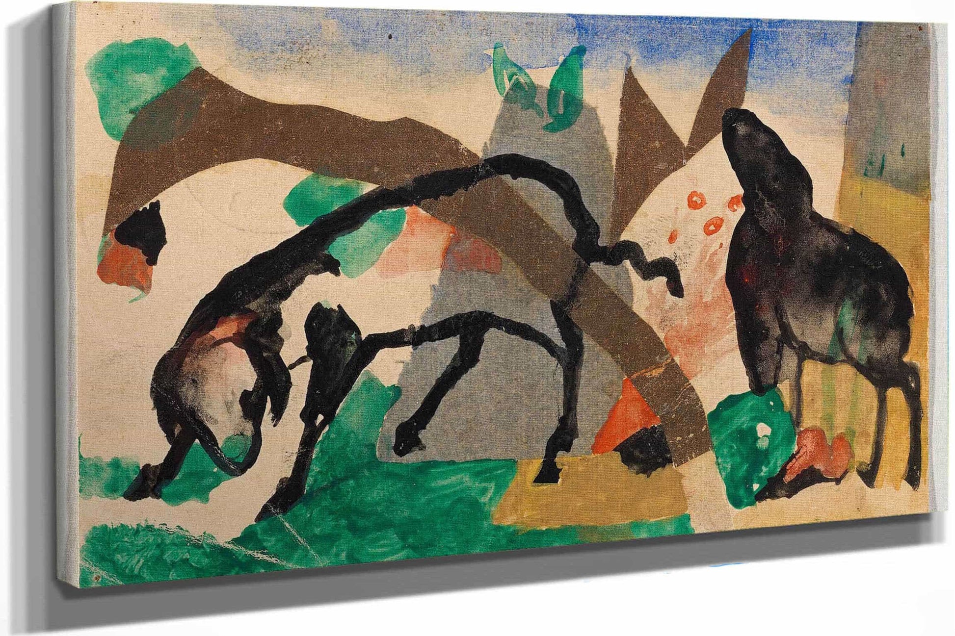 Two Sheep by Franz Marc