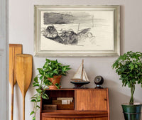 Two Soldiers In A Trench by Jean Louis Forain