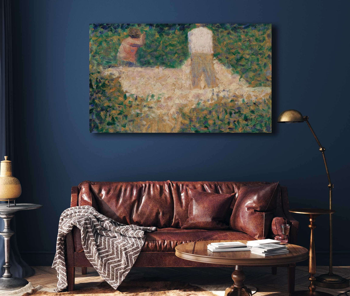 Two Stonebreakers by Georges Seurat