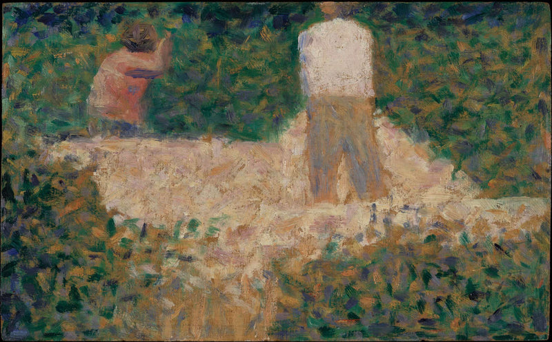 Two Stonebreakers by Georges Seurat