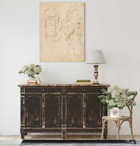 Two Studies Of An Ancient Statue by Nicolas Poussin