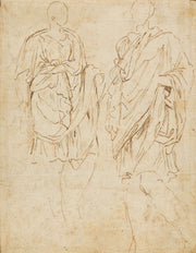 Two Studies Of An Ancient Statue by Nicolas Poussin