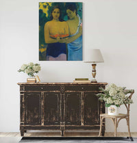 Two Tahitian Women by Paul Gauguin