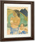 Two Tahitian Women In A Landscape By Paul Gauguin