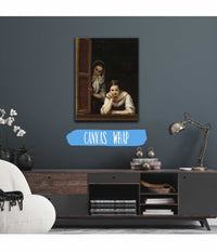 Two Women At A Window by Bartolome Esteban Murillo