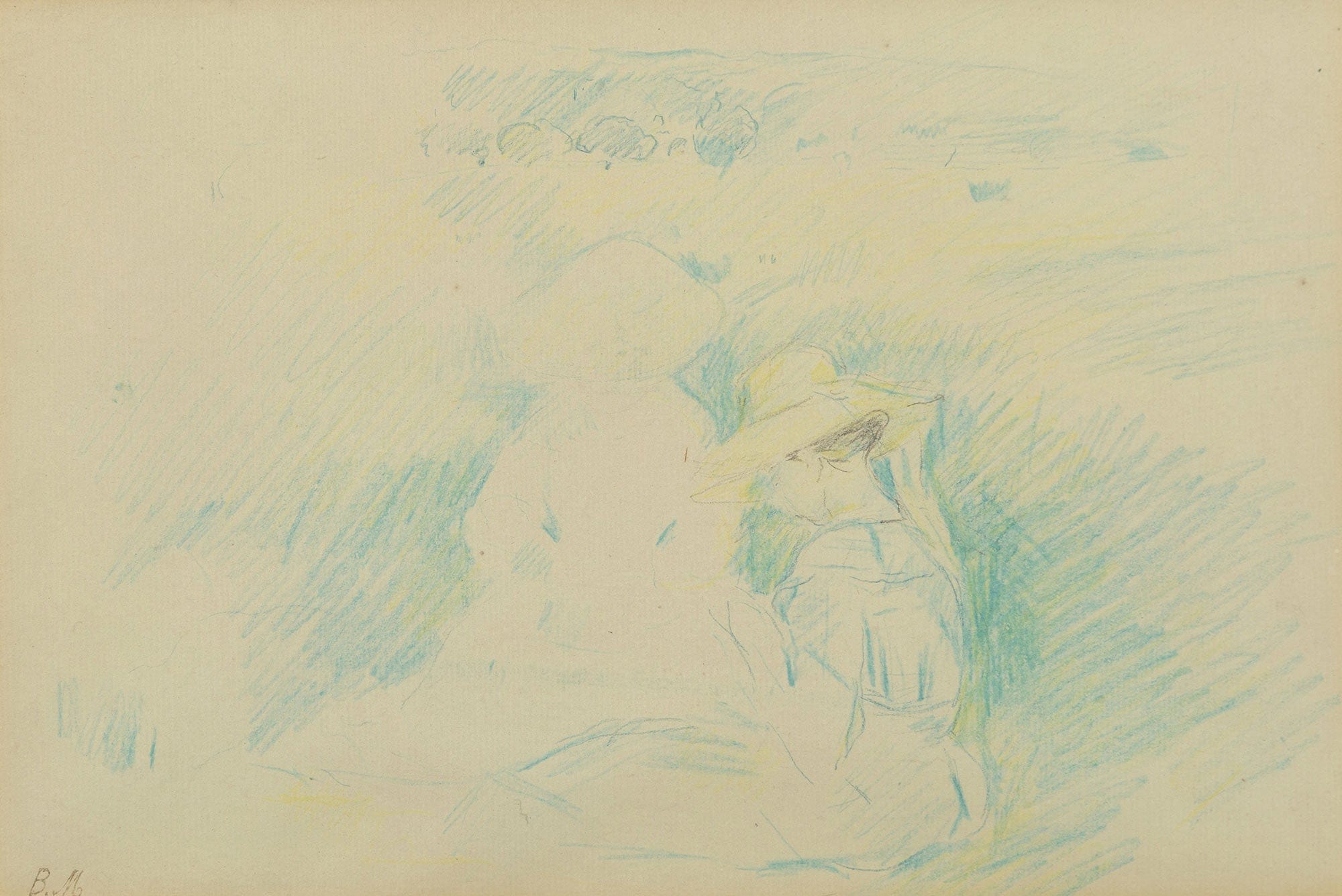 Two Women by Berthe Morisot